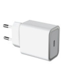 Cargador 25W Power Delivery USB-C Blanco F149615 [LOTE DE 4 Unidades] METRONIC