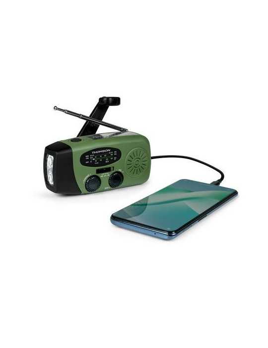 Radio Am/FM con Linterna y Powerbank 2000MAH RT260 METRONIC