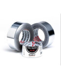 Cinta Aluminio AL-30 AC Plata 25 mm X50 m 5050 [LOTE DE 6 Unidades] MIARCO