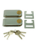 Kit 2 Candados Reja Ballesta CN16 115X40MM LL/I MICEL