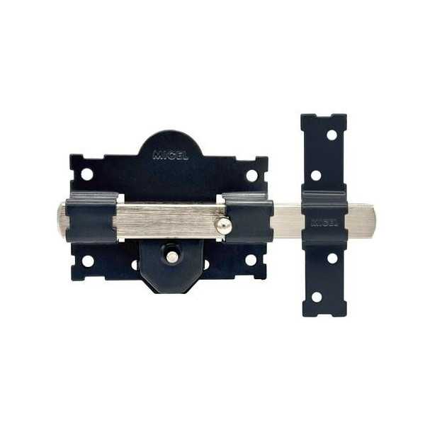Cerrojo Sobreponer CRR06 105B/50MM Pintado Gris [LOTE DE 2 Unidades] MICEL