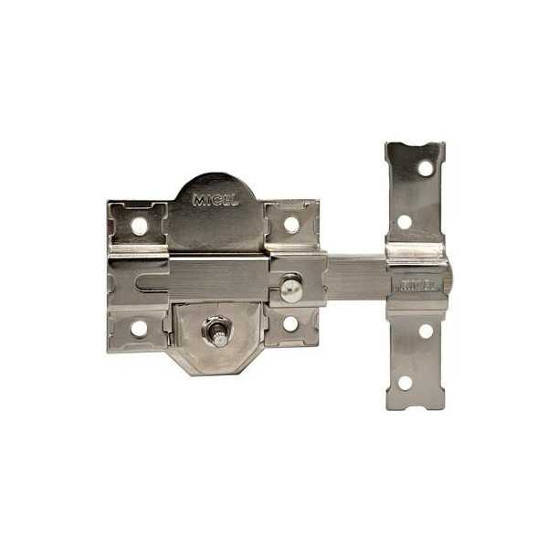 Cerrojo Sobreponer CRR08 86B/50MM Niquel [LOTE DE 2 Unidades] MICEL