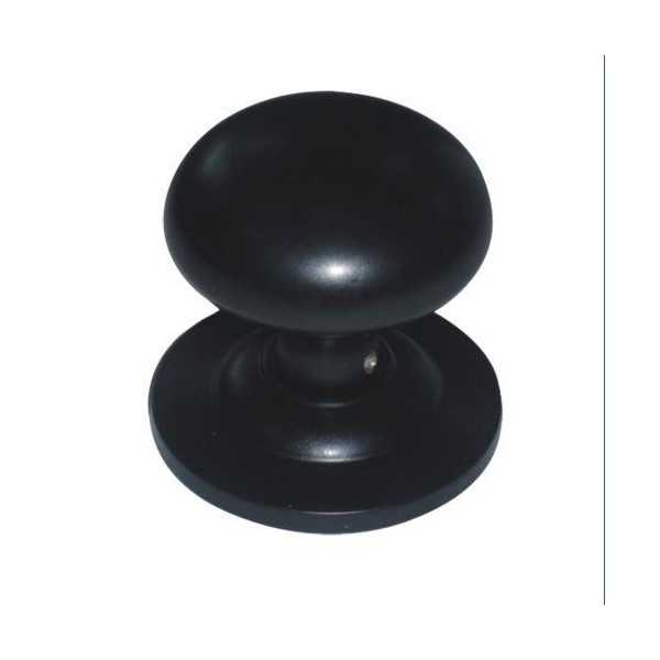 Pomo Puerta 70MM Liso Negro 10009 Ne [LOTE DE 2 Unidades] MICEL