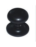 Pomo Puerta 70MM Liso Negro 10009 Ne [LOTE DE 2 Unidades] MICEL