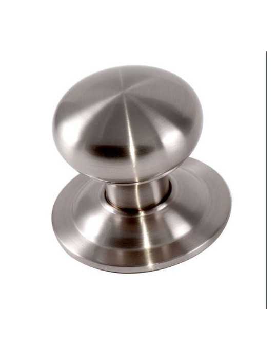 Pomo Puerta 70MM Liso Inoxidable 11904 [LOTE DE 4 Unidades] MICEL