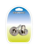 Muletilla para Manilla Roseta 35MM. INOX (Blister) 17067 [LOTE DE 4 Unidades] MICEL