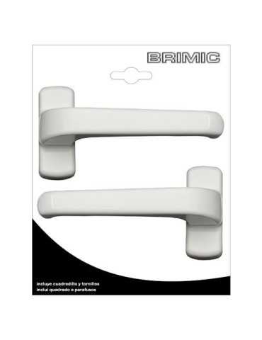 Juego Manilla 6800 Aluminio Blanco (Blister) 17080 [LOTE DE 2 Unidades] MICEL
