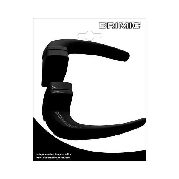 Juego Manilla 6802 Aluminio Negro (Blister) 17084 [LOTE DE 2 Unidades] MICEL