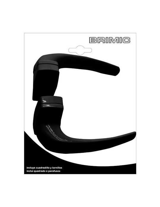 Juego Manilla 6802 Aluminio Negro (Blister) 17084 [LOTE DE 2 Unidades] MICEL