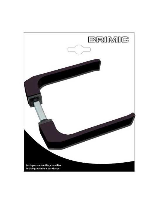 Juego Manilla 702 Aluminio Negro (Blister) 17099 [LOTE DE 4 Unidades] MICEL