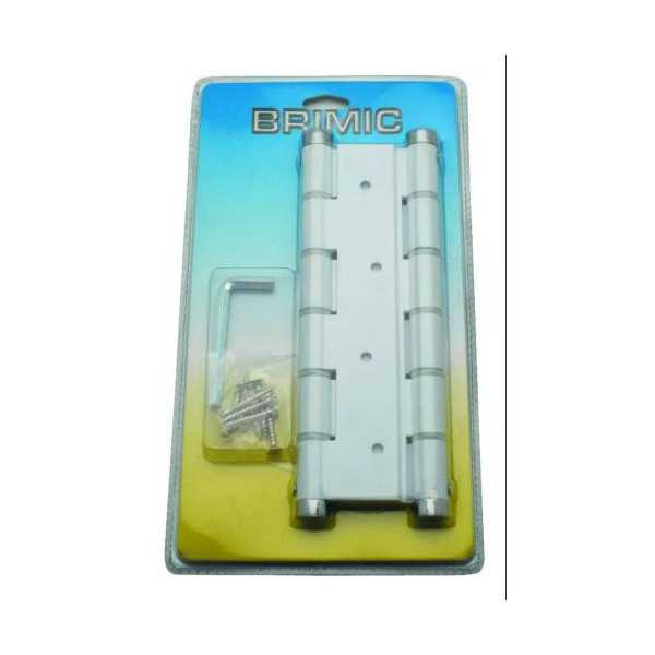 Bisagra Doble Accion F7 Blanco (Blister) 57001 [LOTE DE 2 Unidades] MICEL