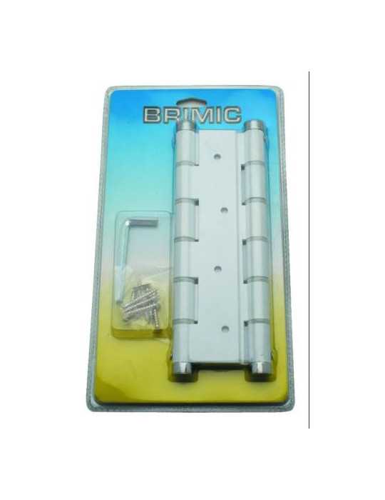 Bisagra Doble Accion F7 Blanco (Blister) 57001 [LOTE DE 2 Unidades] MICEL