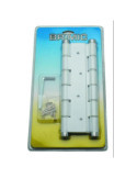 Bisagra Doble Accion F7 Blanco (Blister) 57001 [LOTE DE 2 Unidades] MICEL