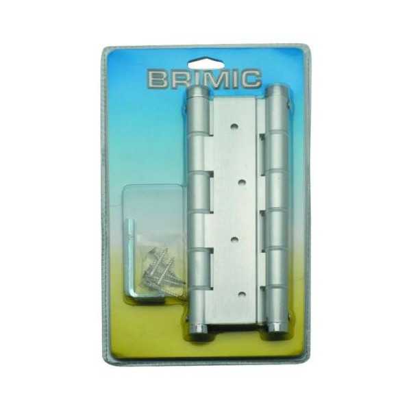 Bisagra Doble Accion F1 Plata (Blister) 57004 [LOTE DE 2 Unidades] MICEL
