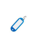 Llavero Portaetiquetas Azul (BOLSA-100) [LOTE DE 4 Unidades] MICEL