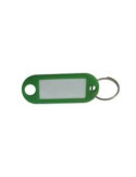 Llavero Portaetiquetas Verde (BOLSA-100) [LOTE DE 4 Unidades] MICEL