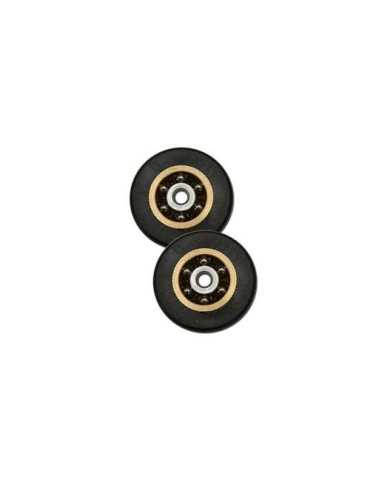 Rodamiento Mampara RD01 26MM Negro [LOTE DE 6 Unidades] MICEL