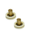 Rodamiento Mampara Tubo RD02 24MM Blanco [LOTE DE 6 Unidades] MICEL