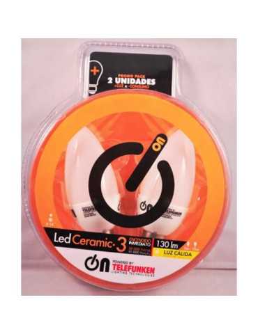 Bombilla Miniglobe LED G503WE14 Pack 2 [LOTE DE 2 Unidades] MILLENIUM
