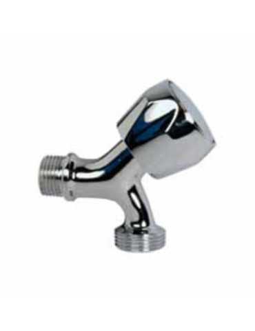 Grifo Lavadora Sencillo Volante Metal CR. 1/2 [LOTE DE 4 Unidades] MIRTAK
