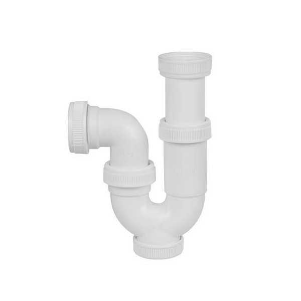 Sifón Curvo Extensible 1 1/2 M-121 [LOTE DE 10 Unidades] MIRTAK