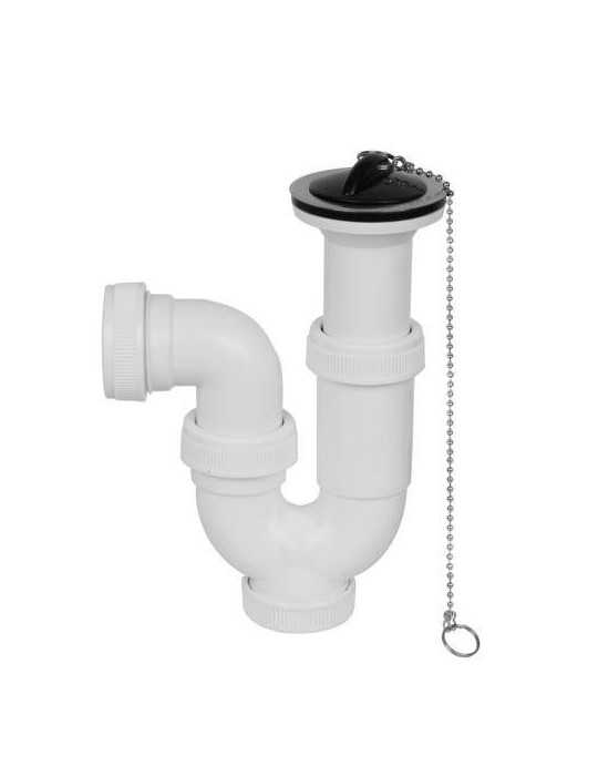 Sifón Curvo Extensible 1 1/2 Completo M-124 [LOTE DE 6 Unidades] MIRTAK