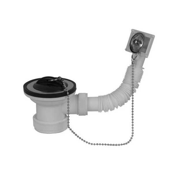 Válvula Fregadero con Rebosadero 70MM 1 1/2 M310R [LOTE DE 6 Unidades] MIRTAK