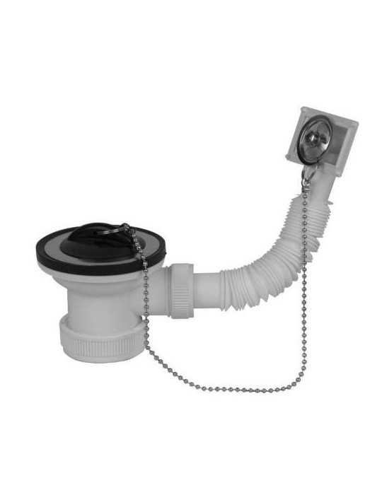 Válvula Fregadero con Rebosadero 70MM 1 1/2 M310R [LOTE DE 6 Unidades] MIRTAK