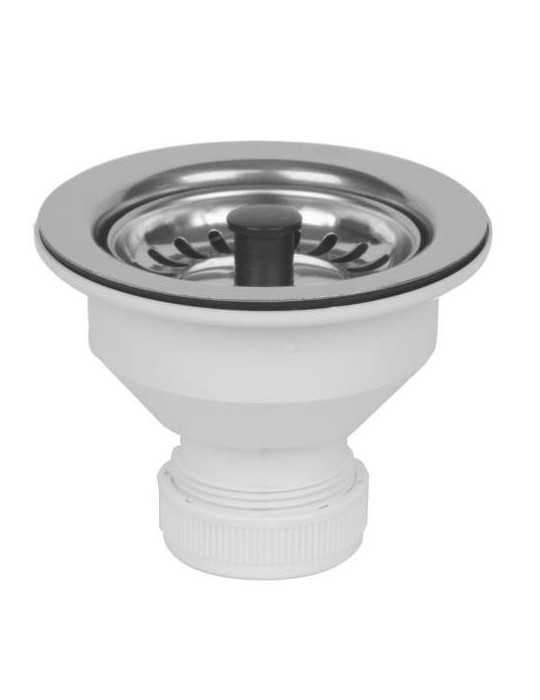 Válvula Cesta 115MM 1 1/2 Inoxidable M-345 [LOTE DE 4 Unidades] MIRTAK