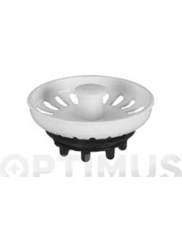 Tapón Fregadero Tipo Teka 81 X 31 Inoxidable [LOTE DE 8 Unidades] MIRTAK