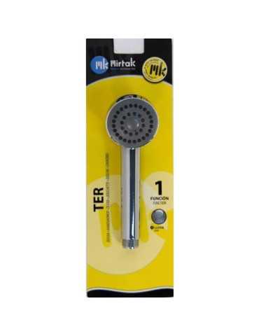 Mango Ducha Ter Cromo (Blister) B50302 [LOTE DE 6 Unidades] MIRTAK