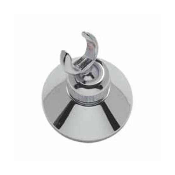 Soporte Horquilla Metálico Cromo (Blister) B57539 [LOTE DE 8 Unidades] MIRTAK