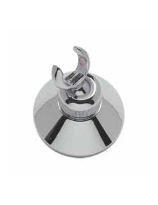 Soporte Horquilla Metálico Cromo (Blister) B57539 [LOTE DE 8 Unidades] MIRTAK