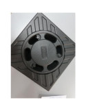Sumidero Patio Aluminio Automático 150MM [LOTE DE 2 Unidades] MIRVIFER