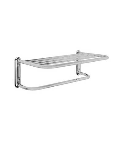 Estante Baño Mural 47.5X16.5X21CM Cromo 61586 [LOTE DE 2 Unidades] MODERN BATH