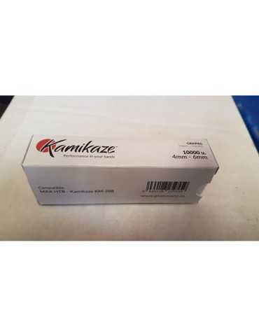 Grapas Atadora KM-288 (CAJA-10000) [LOTE DE 8 Unidades] SANZ