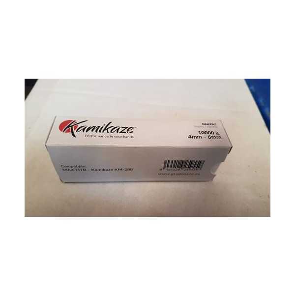 Grapas Atadora KM-288 (CAJA-10000) [LOTE DE 8 Unidades] SANZ
