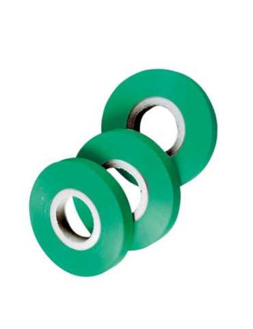 Rollo Cinta PVC Verde (Caja 10 Rollos) 3786 [LOTE DE 6 Unidades] SANZ