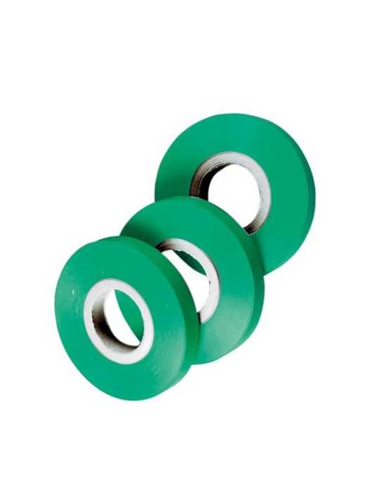 Rollo Cinta PVC Verde (Caja 10 Rollos) 3786 [LOTE DE 6 Unidades] SANZ