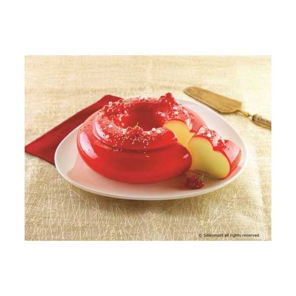 Molde Abbraccio Roscon 22 cm Silikomart 3D [LOTE DE 2 Unidades] SCANDIST