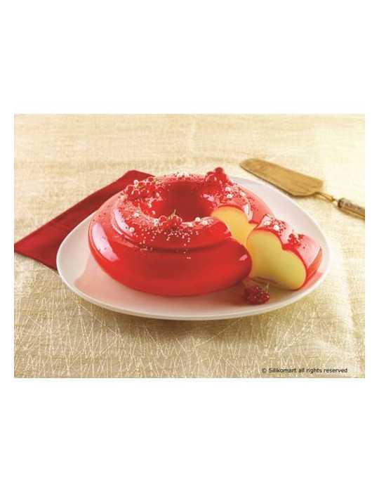 Molde Abbraccio Roscon 22 cm Silikomart 3D [LOTE DE 2 Unidades] SCANDIST