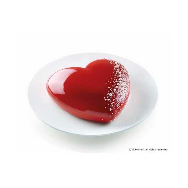 Molde Batticuore Corazon 21X20 cm Silikomart 3D [LOTE DE 2 Unidades] SCANDIST