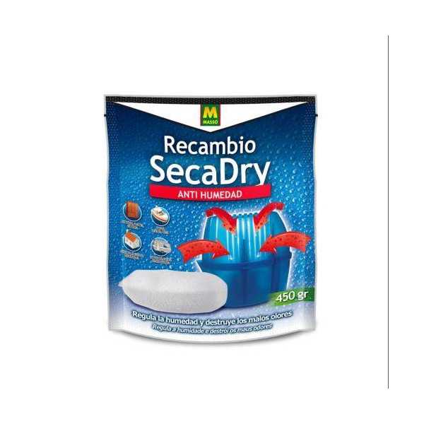 Recambio Antihumedad 450GR 230010 [LOTE DE 10 Unidades] SECADRY