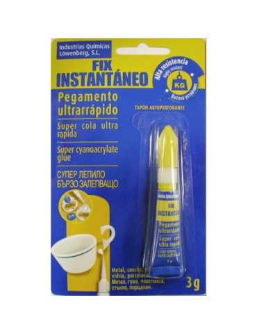 Adhesivo Cianoacrilato Fix Instantaneo 3GR [LOTE DE 16 Unidades] SELENA IBERIAU