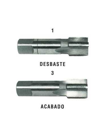 Macho Acero Carbono Gas D-5157 3/8X19 [LOTE DE 2 Unidades] SESATOOLS