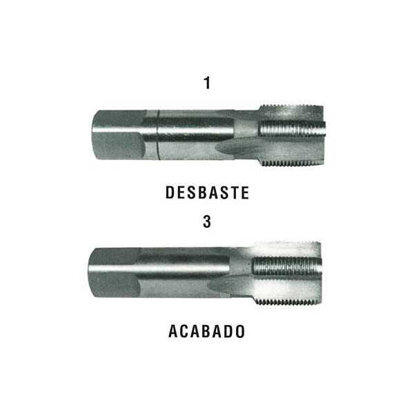 Macho Acero Carbono Gas D-5157 3/8X19 [LOTE DE 2 Unidades] SESATOOLS