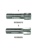 Macho Acero Carbono Gas D-5157 3/8X19 [LOTE DE 2 Unidades] SESATOOLS