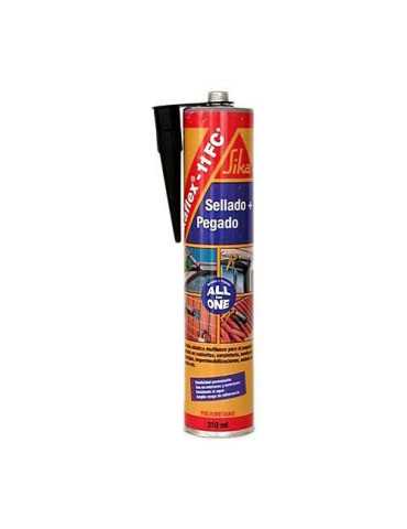 Masilla Adhesivo Poliuretano SIKAFLEX11-FC Neg. 300 ml [LOTE DE 4 Unidades] SIKA