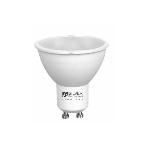 Bombilla LED ECO Dicroica 7 W 6000K GU10 1460710 [LOTE DE 16 Unidades] SILVER SANZ