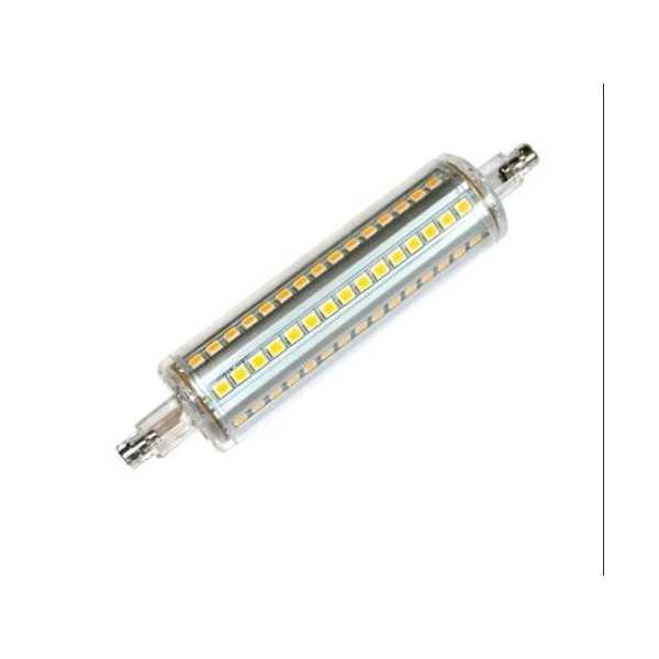 Bom. led Lineal R7 118 MM. 10 W.3000K 1200 LM. 131030 [LOTE DE 4 Unidades] SILVER SANZ